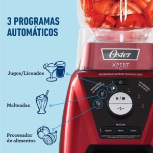 Alternative view of Licuadora Xpert Series roja con un vaso Blend N Go – Oster BLST3B RPG 053