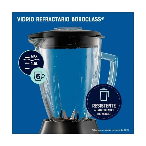 Licuadora Oster® con tecnología reversible 3 velocidades más pulso BLSTPEG CRT - Imagen 4