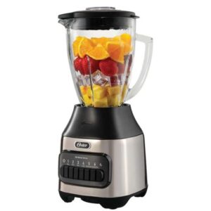 Licuadora Oster® con vaso de vidrio y 6 velocidades más pulso BLSTPEG NPB - Imagen 3