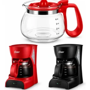 Jarra 4 tazas color rojo para cafetera Oster bvstdcdr5b
