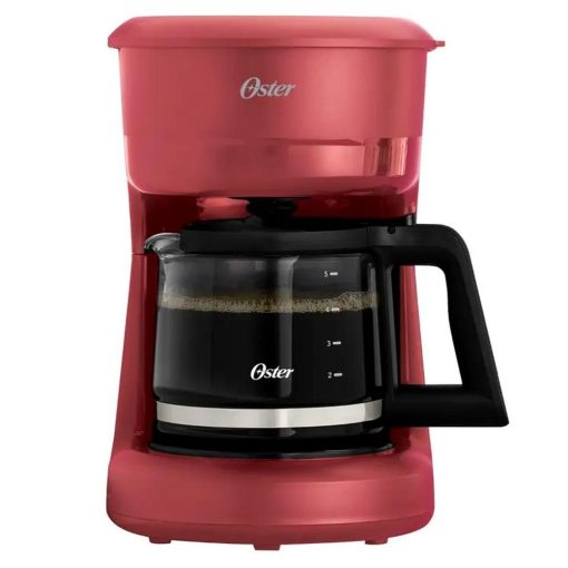 Cafetera Oster 5tz de filtro reutilizable Roja – BVSTDCS51R 053